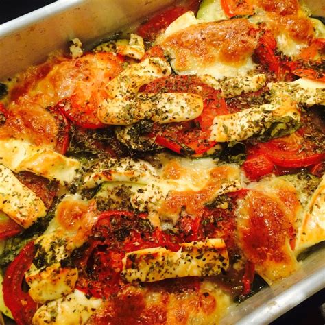 Auflauf Von Zucchini Tomaten Und Feta Rezept Mit Bild Chefkoch De