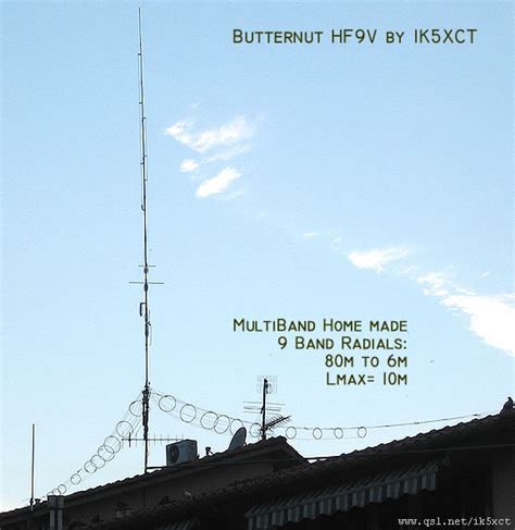 Butternut HF9V Vertical As A Ham Radio ALE Antenna HFLINK 52 OFF