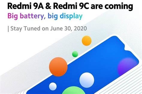 Malaysia Bocorkan Desain Redmi 9A Dan 9C Yang Debut Hari Ini