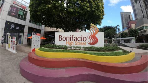 Bonifacio High Street Bgc Walk Tour Renztv Youtube