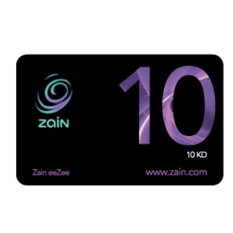 Zain Recharge Card 10 Kd توصيل