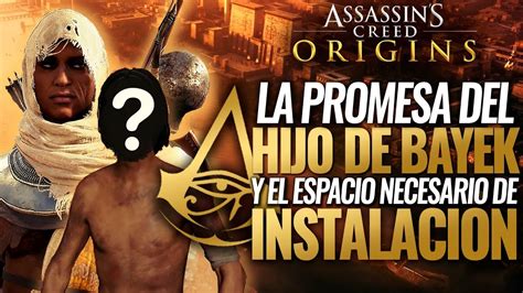 Assassins Creed Origins La Promesa Del Hijo De Bayek Espacio