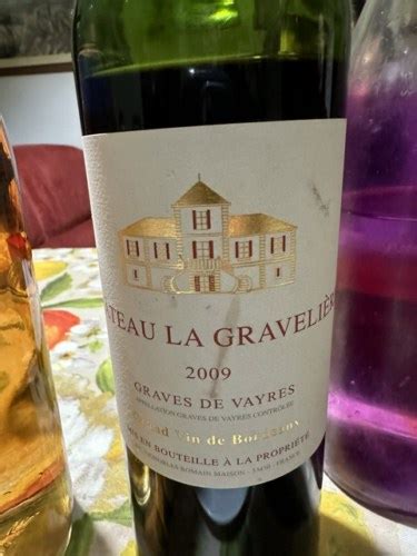 2000 Château la Gravelière Graves de Vayres Rouge Vivino