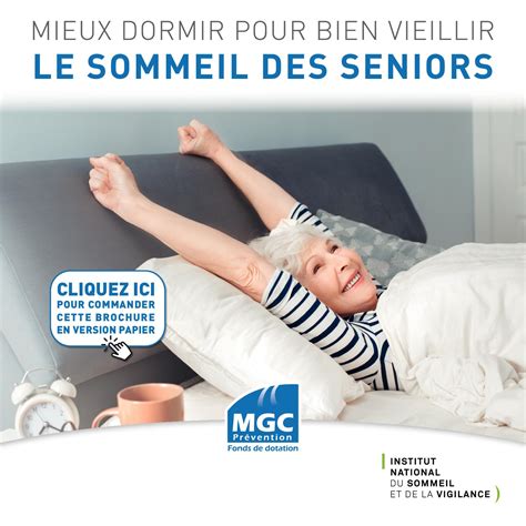 Calam O Le Sommeil Des Seniors Mieux Dormir Pour Bien Vieillir