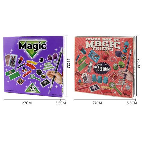 Magic Props Set Gift Box Close-up Stage Children's Magic Toys New Peculiar Interactive ...