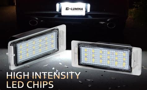 D Lumina Led License Plate Light Tag Lamp Assembly For Chevy Corvette