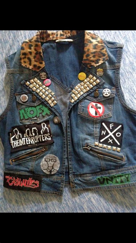 Custom Punk Battle Vest Etsy Punk Jackets Diy Jacket Punk Outfits