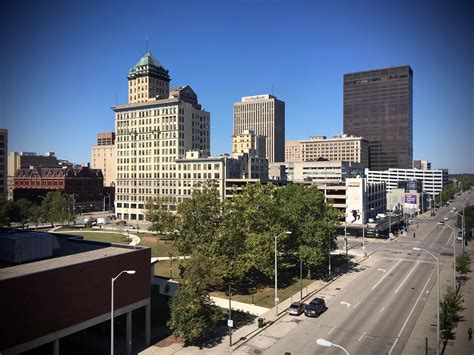 Dayton Skyline From The Transportation Building Parking Lot 1092019