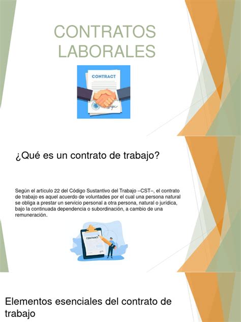 Contratos Laborales Pdf Derecho Laboral Tiempo De Trabajo