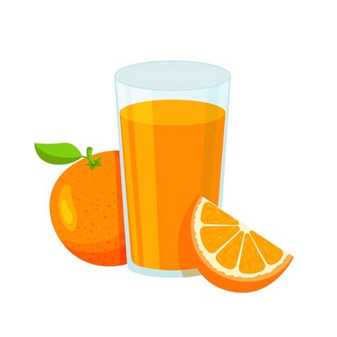 Zumo De Naranja Natural En Un Vaso Zumo Reci N Exprimido Con Rodaja