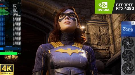 Gotham Knights 4K DLSS Ray Tracing Highest Settings RTX 4090