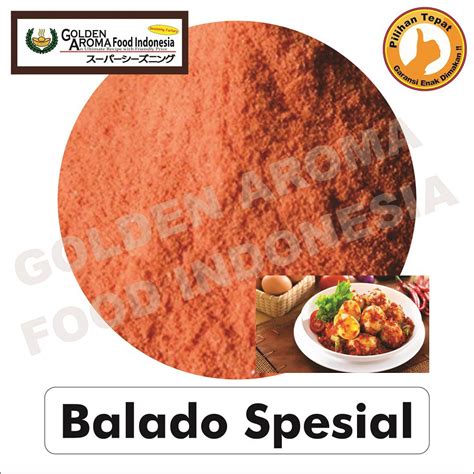 Jual Bumbu Tabur Bubuk Powder Serbaguna Murah Halal Rasa Balado Spesial