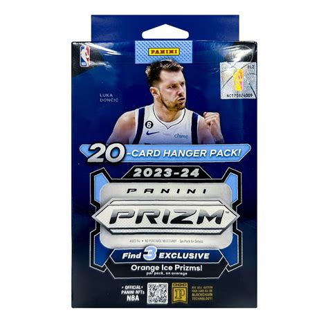 Panini Prizm Nba Basketball Trading Cards Hanger Box With