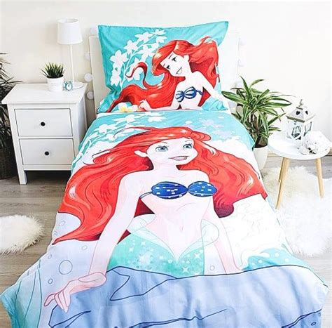 Housse De Couette X Cm Ariel La Petite Sir Ne Disney