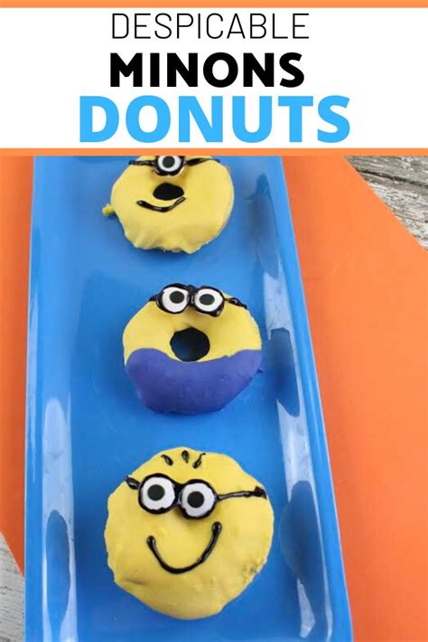 Minion Donuts A Delicious Treat