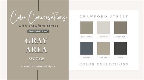 Color Conversations With Crawford Street Episode 2 GRAY AREA SW 7052