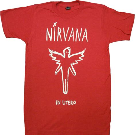 Nirvana Nirvana Chalk Outline In Utero T Shirt