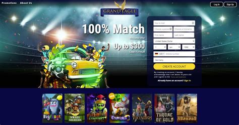 Grand Eagle casino - Online Slots & Casino reviews with the best bonuses