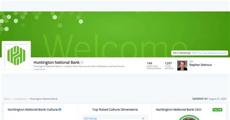 Huntington National Bank Employees | Comparably