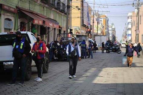 Operativo Para Retirar Ambulantes De La Calle 3 Norte En Puebla Telediario México