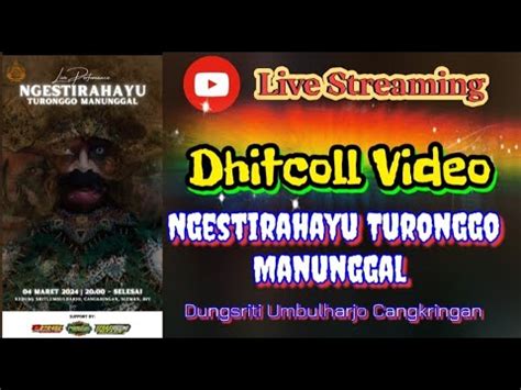 Live Streaming Jathilan Ngestirahayu Turonggo Manunggal Kopeng