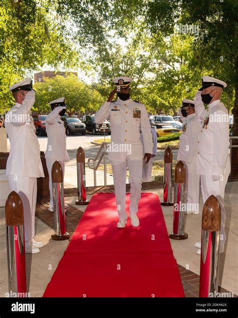 Kings Bay Ga April 22 2021 Cmdr Michael Paisant Outgoing