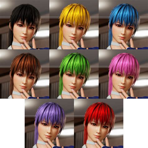 [mod] Hair Colors Dead Or Alive 6 Loverslab