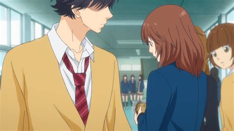 Ao Haru Ride Futaba And Kou Anime