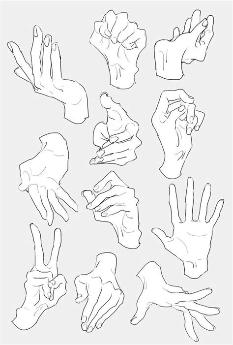 Pin By Mochi On Hand Drawing Reference Drawing Reference Poses