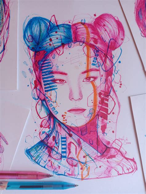 Itzy Yeji Fan Art By Piinkpajama On Deviantart