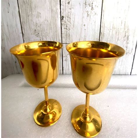 Cups 24 K Goldplate WMF IKORA Gold 2 Pc Etsy