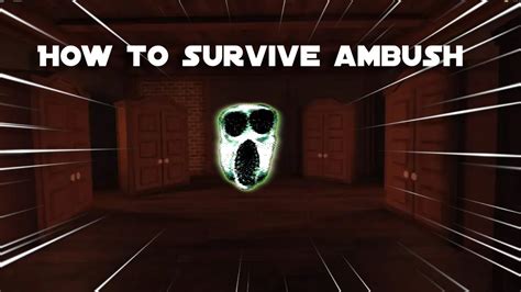 How To Survive Ambush In Robloxs Doors 👁️ Youtube