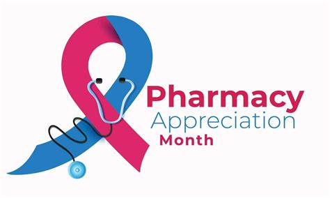 Pharmacy Appreciation Month Background Banner Card Poster Template