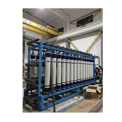 Industrial Hollow Fiber Ultrafiltration Filter Mineral Water Treatment