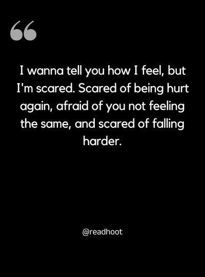 Scared To Fall In Love Quotes