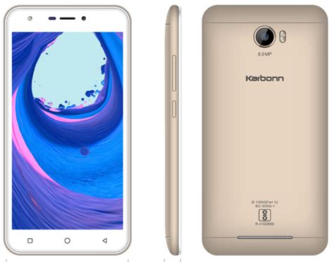 Buy Karbonn K Viraat G Gb Gb Champagne Gold Online