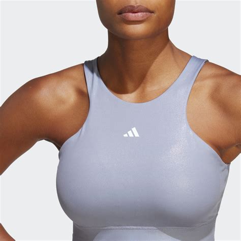 Adidas Powerimpact Training Medium Support Longline Bra Hs