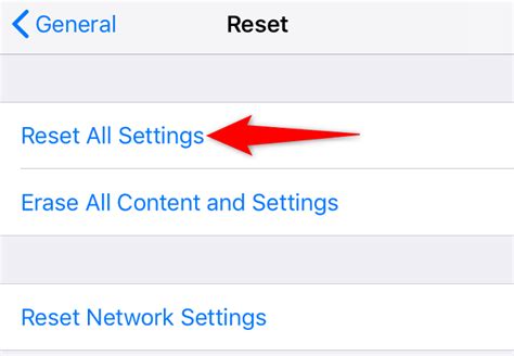 How To Reset All Settings On Iphone