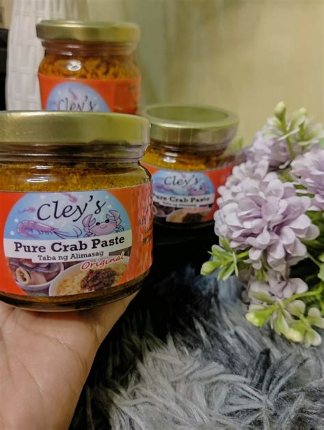 Cley S Pure Crab Paste Food Drinks Packaged Instant Food On Carousell