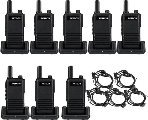 Amazon Retevis RB47 Walkie Talkies With Earpiece Portable FRS Two