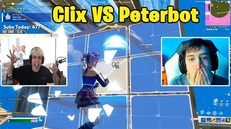 Clix Vs Peterbot 2v2 Toxic Fights W Bucke And Larson Youtube