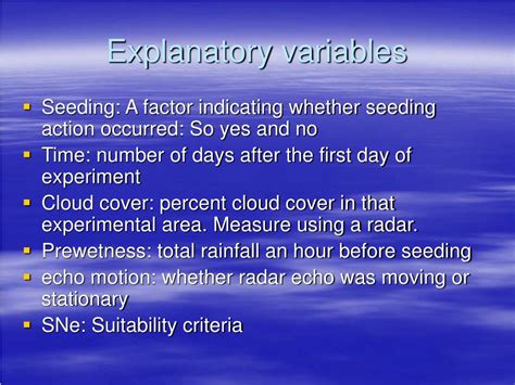 Ppt Multiple Linear Regression Cloud Seeding Powerpoint Presentation