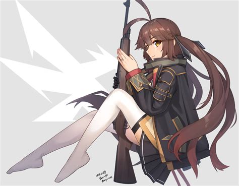 M14 And M14 Girls Frontline Drawn By Sarasakanbi Danbooru