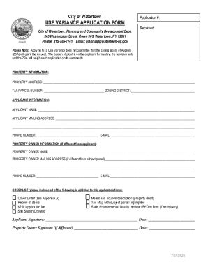 Fillable Online Zoning Compliance Certificate Application Pdf Fax Email