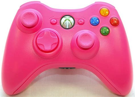 Official Microsoft Xbox 360 Wireless Controller In Pink Game Gaming