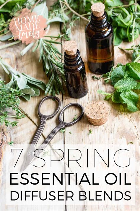 7 Spring Essential Oil Diffuser Blends