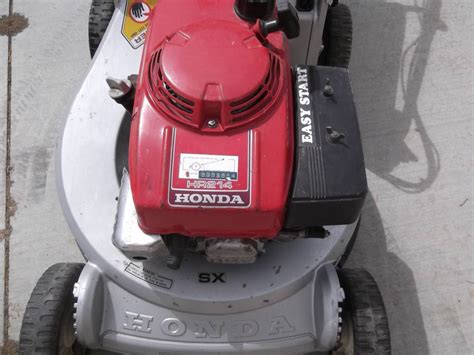 Honda Hr Sx Self Propelled Lawn Mower For Sale Ronmowers