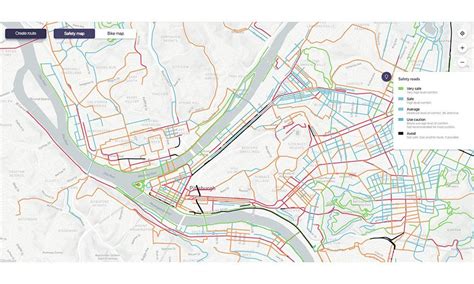 Situación Frugal detergente bicycle route map retrasar madera gráfico