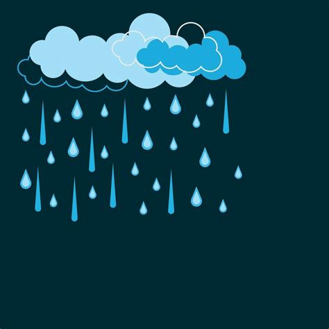 Rainy weather illustration 33659551 Vector Art at Vecteezy