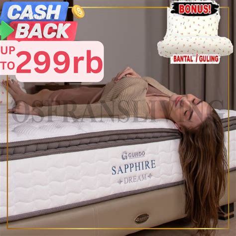 Jual Guhdo Springbed Sapphire Dream 100x200 Hanya Kasur Mattress